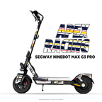 APEX RACING – Designvisualisierung am Segway Ninebot MAX G3 Pro. Scooter nicht enthalten.