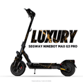 LUXURY – Designvisualisierung am Segway Ninebot MAX G3 Pro. Scooter nicht enthalten.