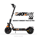 SHOCKWAVE MX – Designvisualisierung am Segway Ninebot MAX G3 Pro. Scooter nicht enthalten.