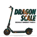 DRAGON SCALE – Designvisualisierung am Segway Ninebot F40D II. Scooter nicht enthalten.