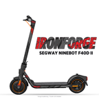 IRONFORGE – Designvisualisierung am Segway Ninebot F40D II. Scooter nicht enthalten.