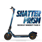 SHATTER PRISM – Designvisualisierung am Segway Ninebot F40D II. Scooter nicht enthalten.