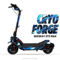CRYO FORGE – Designvisualisierung am Segway ZT3 Max. Scooter nicht enthalten.