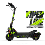VIPER LINE – Designvisualisierung am Segway ZT3 Max. Scooter nicht enthalten.