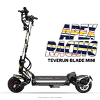 APEX RACING – Designvisualisierung am Teverun Blade Mini. Scooter nicht enthalten.