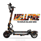 HELLFIRE – Designvisualisierung am Teverun Blade Mini. Scooter nicht enthalten.