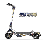 APEX RACING – Designvisualisierung am Trittbrett Fritz. Scooter nicht enthalten.