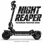 NIGHT REAPER – Designvisualisierung am Teverun Fighter Mini. Scooter nicht enthalten.
