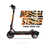 BENGAL STRIKE – Designvisualisierung am VMAX NEW VX2. Scooter nicht enthalten.