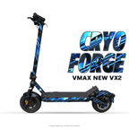 CRYO FORGE – Designvisualisierung am VMAX NEW VX2. Scooter nicht enthalten.
