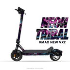 NEON TRIBAL – Designvisualisierung am VMAX NEW VX2. Scooter nicht enthalten.