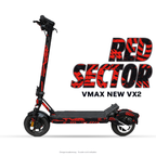 RED SECTOR – Designvisualisierung am VMAX NEW VX2. Scooter nicht enthalten.