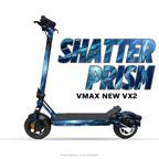SHATTER PRISM – Designvisualisierung am VMAX NEW VX2. Scooter nicht enthalten.