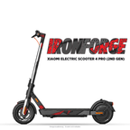 IRONFORGE – Designvisualisierung am Xiaomi Electric Scooter 4 Pro (2nd Gen). Scooter nicht enthalten.