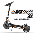 SHOCKWAVE MX – Designvisualisierung am Xiaomi Electric Scooter 6. Scooter nicht enthalten.