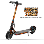 BENGAL STRIKE – Designvisualisierung am Xiaomi M365 / 1S / Essential / Mi 3. Scooter nicht enthalten.