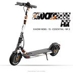 SHOCKWAVE MX – Designvisualisierung am Xiaomi M365 / 1S / Essential / Mi 3. Scooter nicht enthalten.