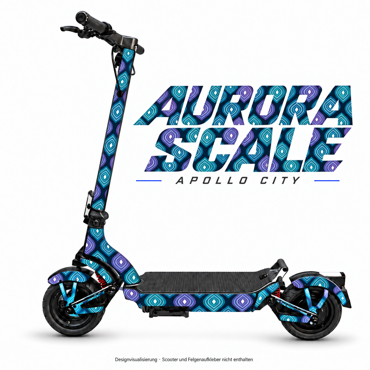 APOLLO CITY Skin – AURORA SCALE