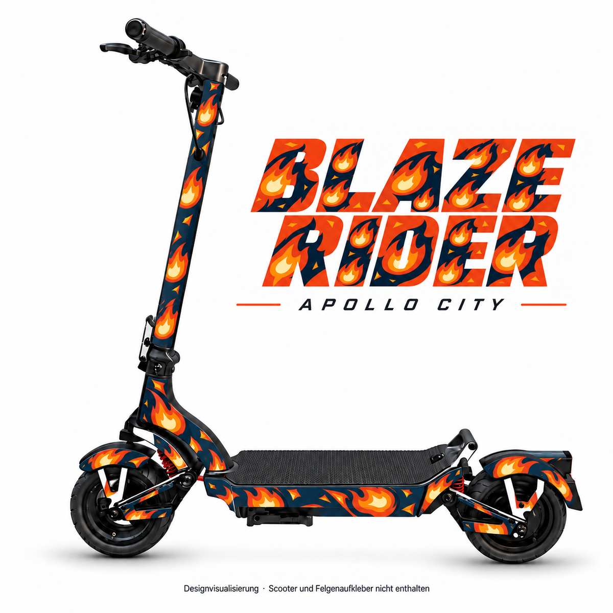 APOLLO CITY Skin – BLAZE RIDER