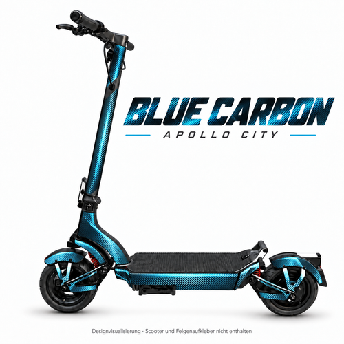 APOLLO CITY Skin – BLUE CARBON