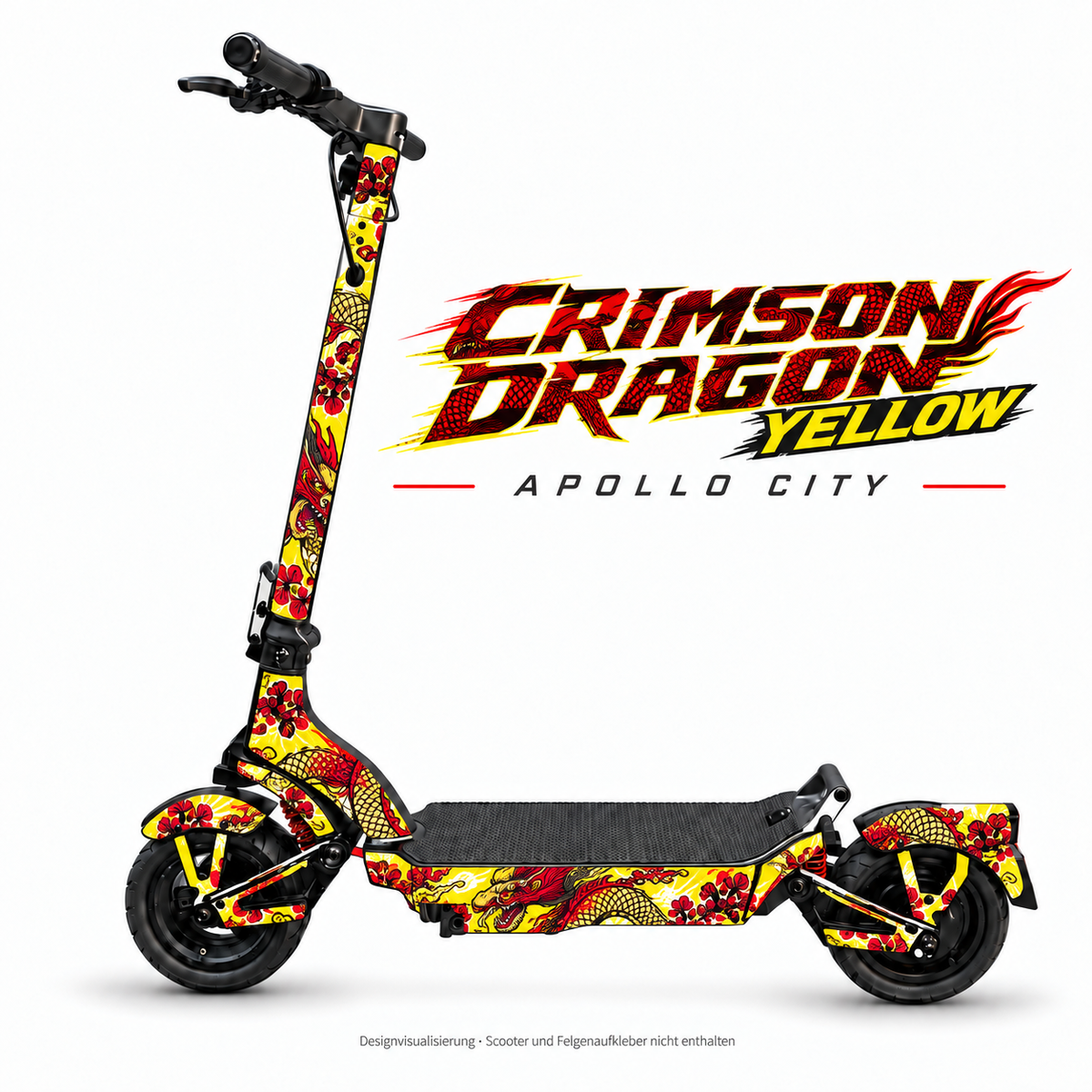 APOLLO CITY Skin – CRIMSON DRAGON YELLOW