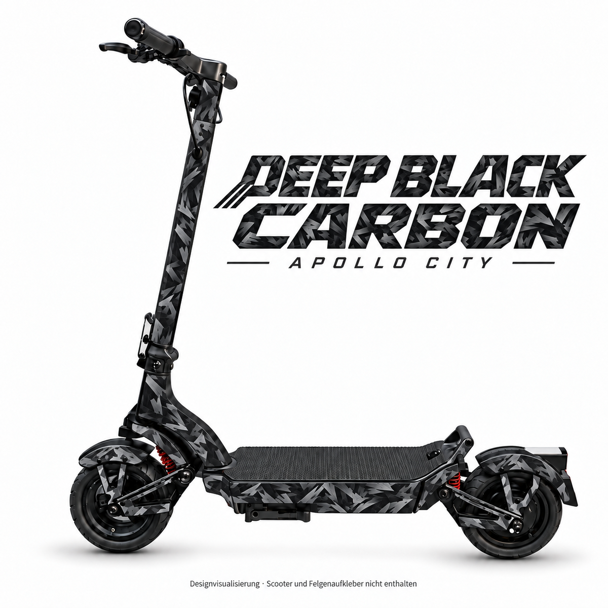 APOLLO CITY Skin – DEEP BLACK CARBON