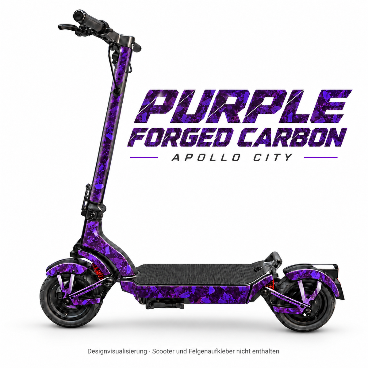 APOLLO CITY Skin – PURPLE FORGED CARBON