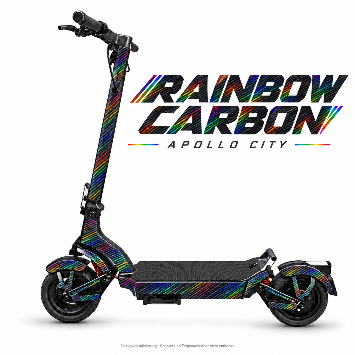 APOLLO CITY Skin – RAINBOW CARBON