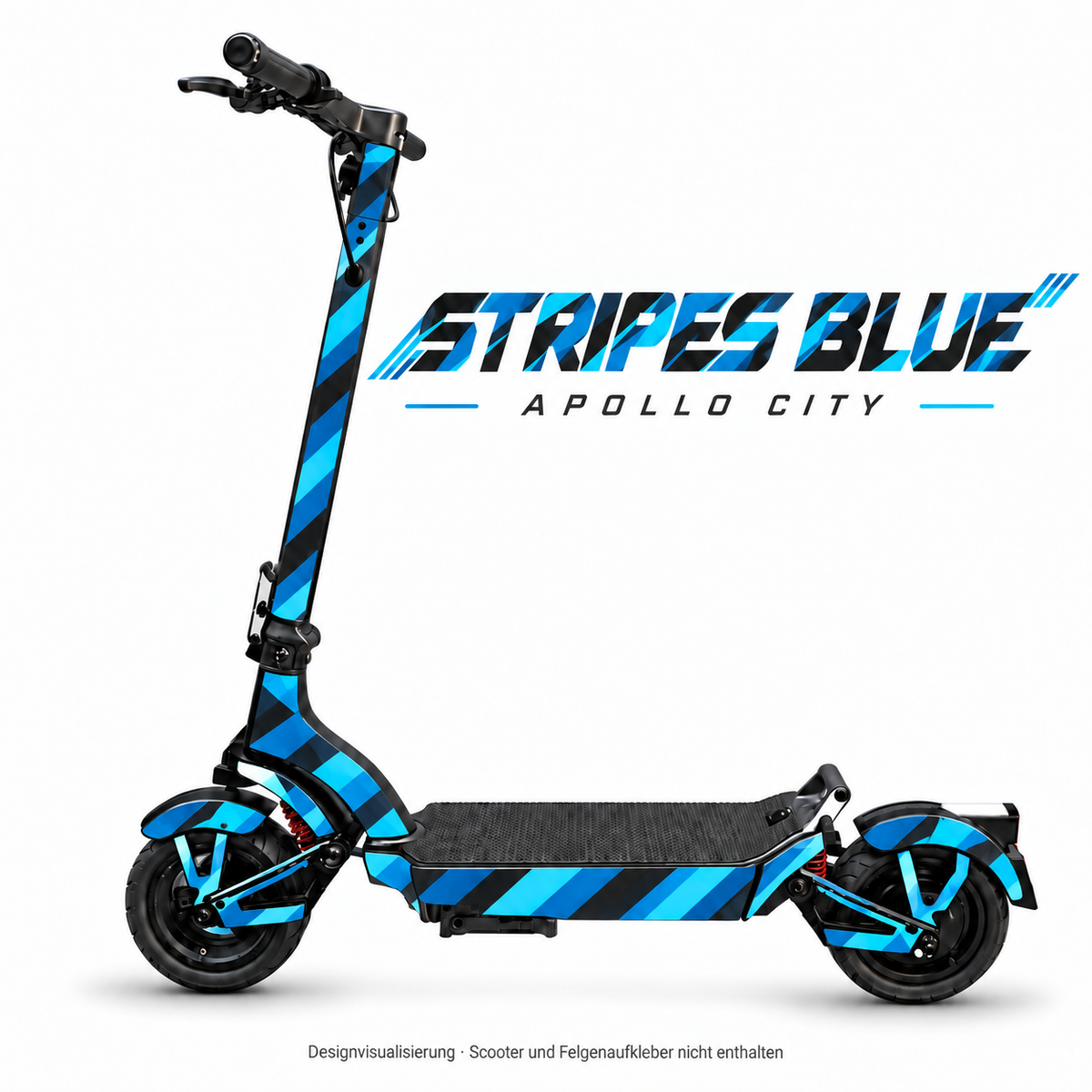 APOLLO CITY Skin – STRIPES BLUE