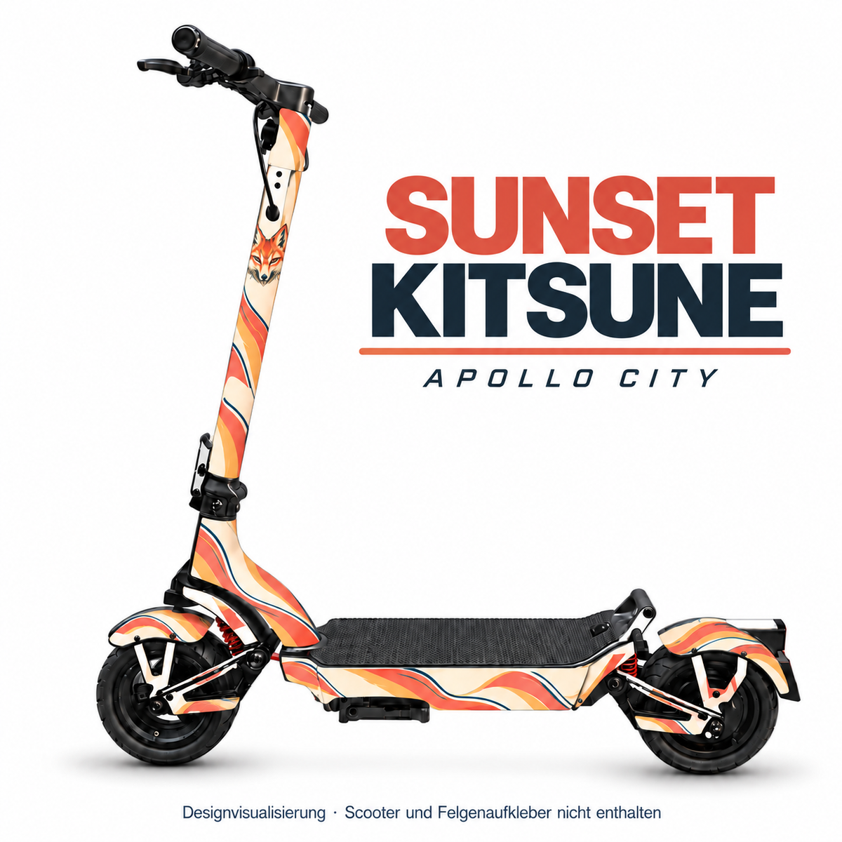 APOLLO CITY Skin – SUNSET KITSUNE