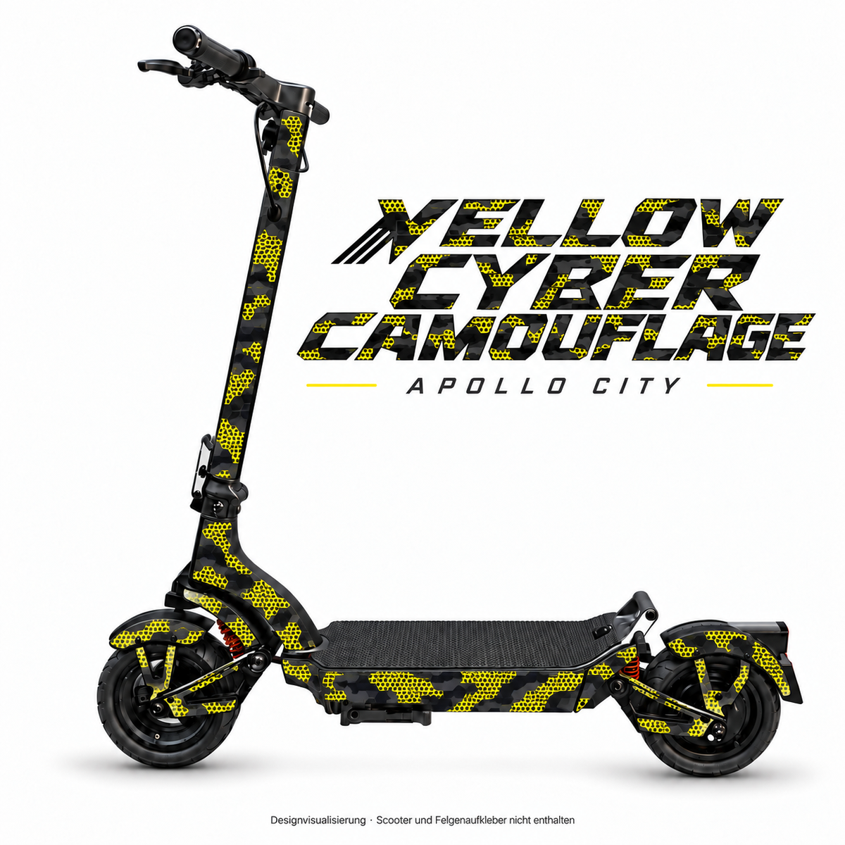 APOLLO CITY Skin – YELLOW CYBER CAMOUFLAGE