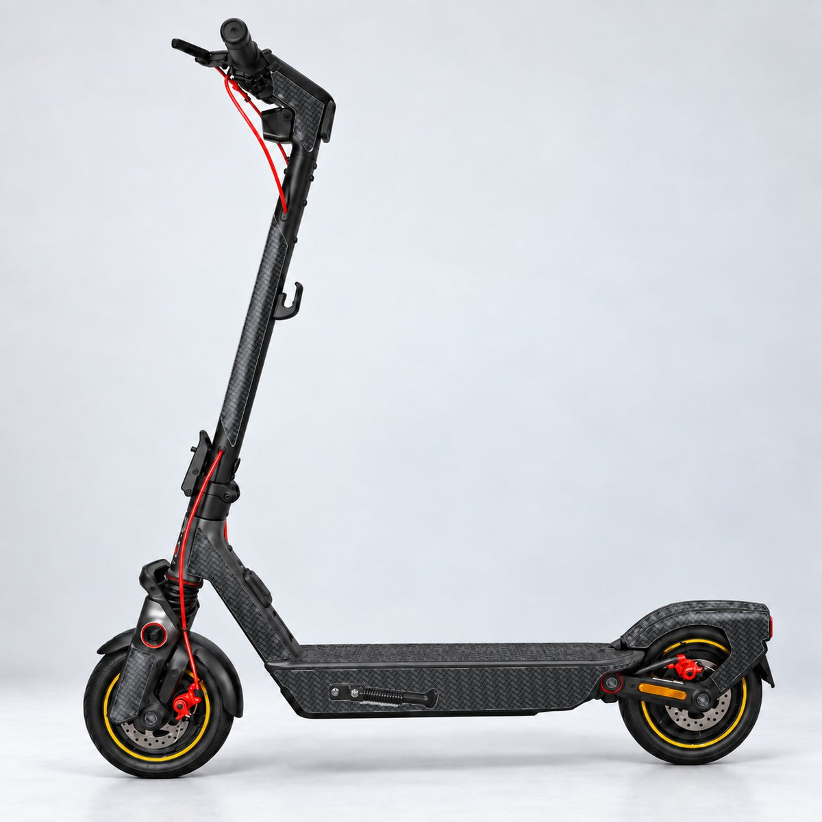 6D-Carbon-Schutzfolie Segway Ninebot F3 – Komplettset in 6D-Carbon (Designvisualisierung)