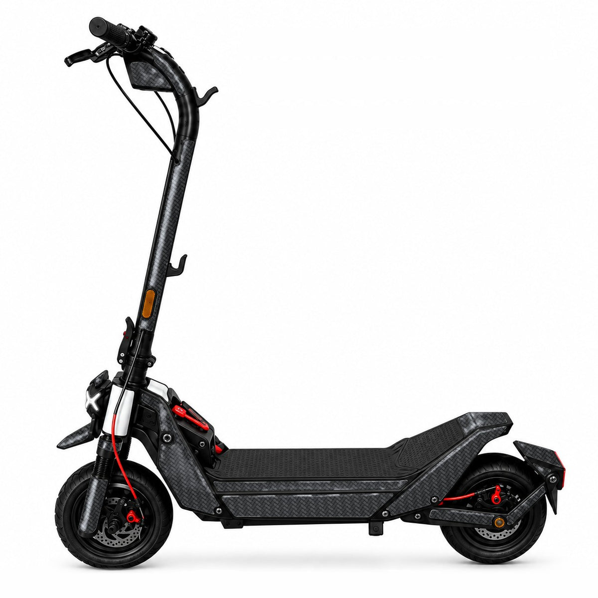 6D-Carbon-Schutzfolie Segway Ninebot ZT3 Pro / ZT3 Pro D – Komplettset in 6D-Carbon (Designvisualisierung)