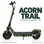 ACORN TRAIL Skin für Segway Ninebot E3. Felgenaufkleber separat erhältlich.