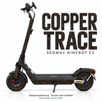 COPPER TRACE Skin für Segway Ninebot E3. Felgenaufkleber separat erhältlich.