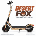DESERT FOX Skin für Segway Ninebot E3. Felgenaufkleber separat erhältlich.