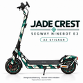 JADE CREST Skin für Segway Ninebot E3. Felgenaufkleber separat erhältlich.