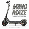 MONO MAZE Skin für Segway Ninebot E3. Felgenaufkleber separat erhältlich.