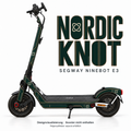 NORDIC KNOT Skin für Segway Ninebot E3. Felgenaufkleber separat erhältlich.
