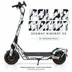 POLAR CIRCUIT Skin für Segway Ninebot E3. Felgenaufkleber separat erhältlich.