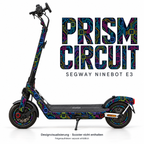 PRISM CIRCUIT für Segway Ninebot E3. Felgenaufkleber separat erhältlich.