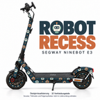 ROBOT RECESS Skin für Segway Ninebot E3. Felgenaufkleber separat erhältlich.
