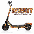 SEVENTY Skin für Segway Ninebot E3. Felgenaufkleber separat erhältlich.
