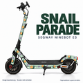 SNAIL PARADE Skin für Segway Ninebot E3. Felgenaufkleber separat erhältlich.