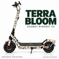 TERRA BLOOM Skin für Segway Ninebot E3. Felgenaufkleber separat erhältlich.
