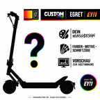 EGRET EY!1 SKIN | CUSTOM – Custom-Wunschdesign mit Scootersilhouette, Farben, Motiven und Schriftzügen