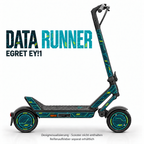 EGRET EY!1 SKIN | DATA RUNNER – Designvisualisierung; Scooter nicht enthalten. Reifenaufkleber separat erhältlich.