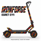 Egret Ey!1 – Designbeispiel IRONFORGE. Reifenaufkleber separat erhältlich.