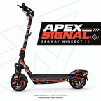 APEX SIGNAL Skin für Segway Ninebot F3. Felgenaufkleber separat erhältlich.