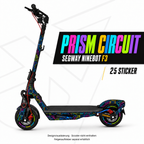 PRISM CIRCUIT für Segway Ninebot F3. Felgenaufkleber separat erhältlich.
